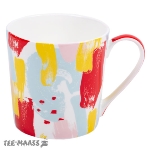 BECHER GRAFFITI / GELB-ROT
