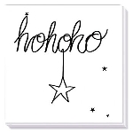 SERVIETTE "HO HO HO"

