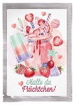 TEE-POSTKARTE ERDBEERSPASS
